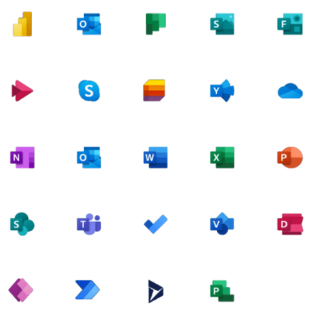 Microsoft 365 Icons