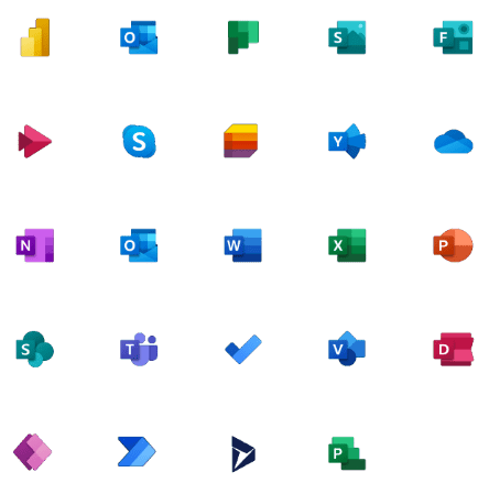 Microsoft 365 Icons