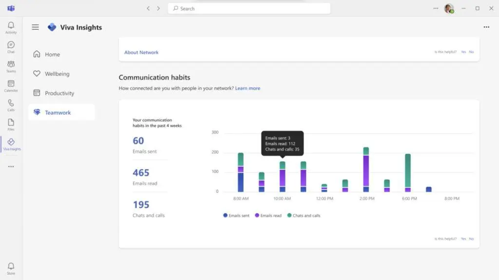 KOM4TEC - Microsoft Viva - Viva Insights - Erkenntnisse über Zusammenarbeit, Kommunikation und Kontakte