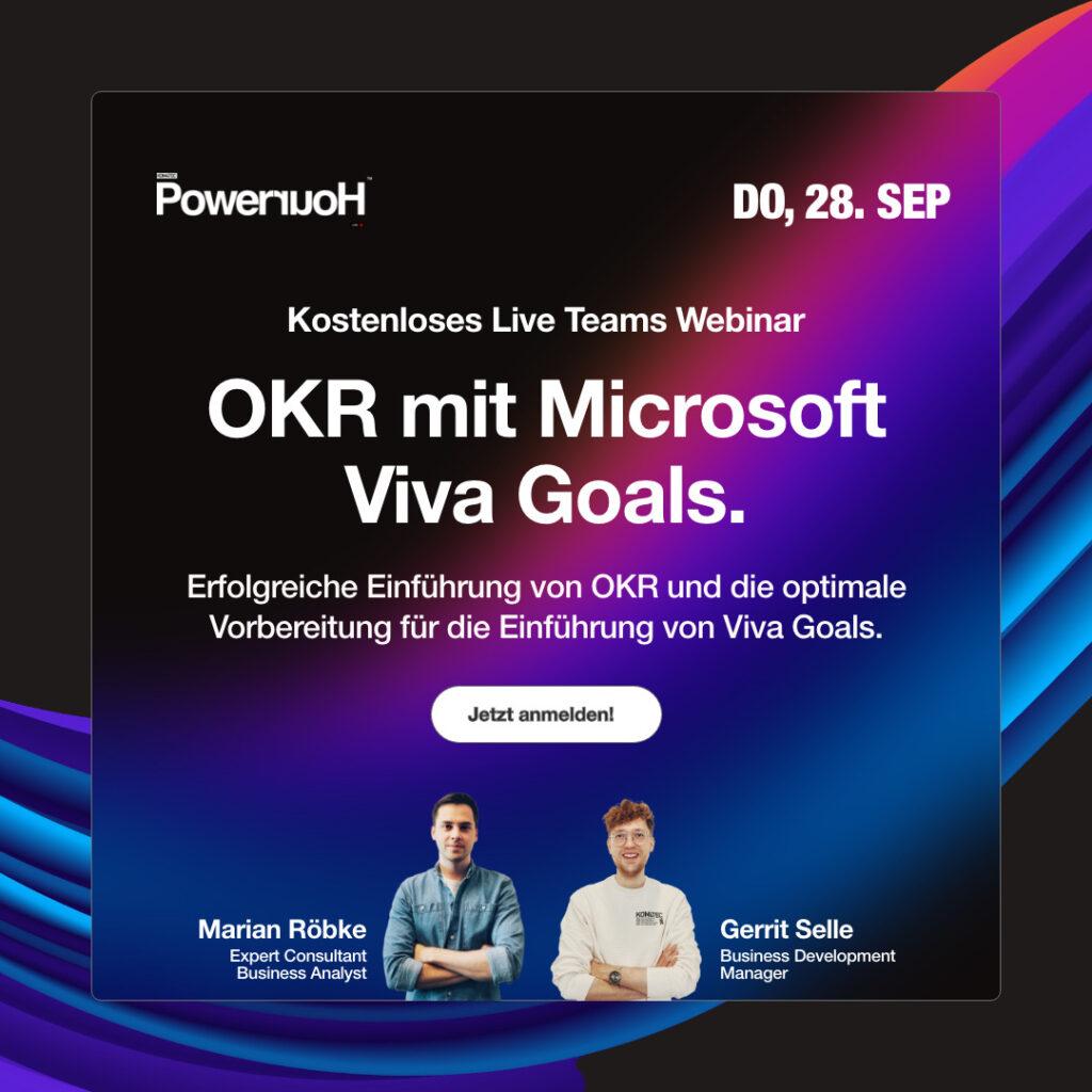 PowerHour 23-2 Logo – LiveEvent Post Viva Goals & OKR