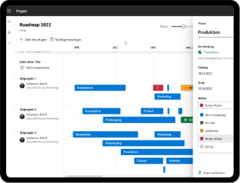 KOM4TEC - DBS Landingpage - Mockup Portfoliemanagement