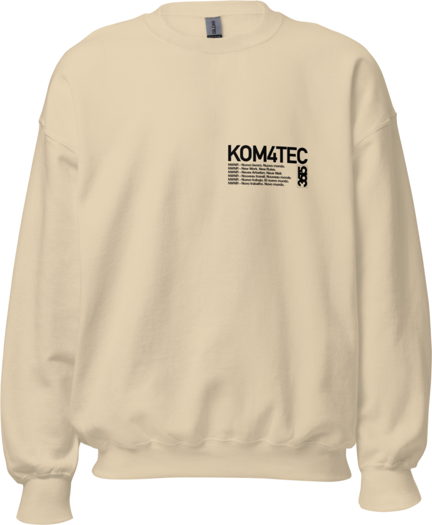 KOM4TEC - Krew Page - Merch - XMAS 2021 - Sweater - Front