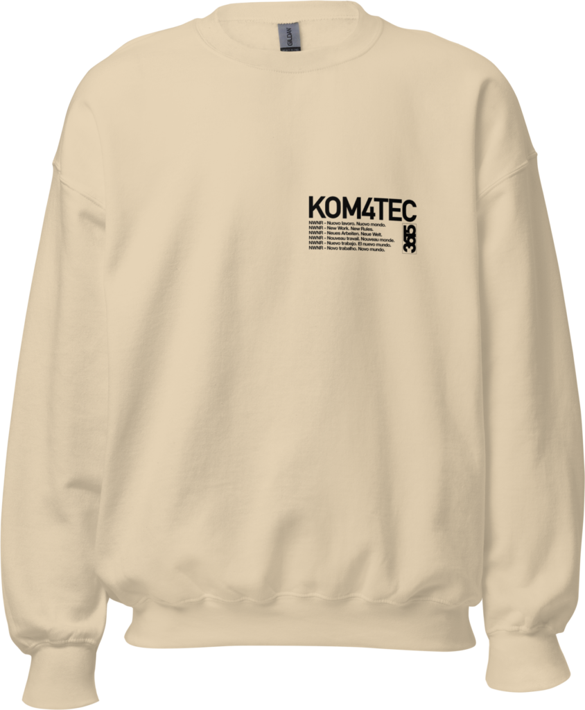 KOM4TEC - Krew Page - Merch - XMAS 2021 - Sweater - Front