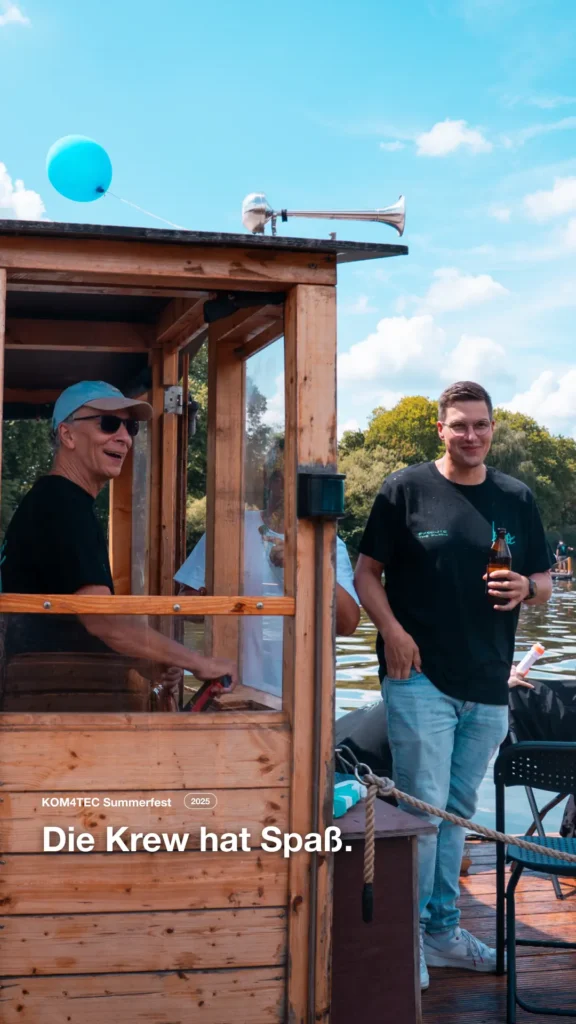 KOM4TEC Sommerfest Einblicke vom Teamevent