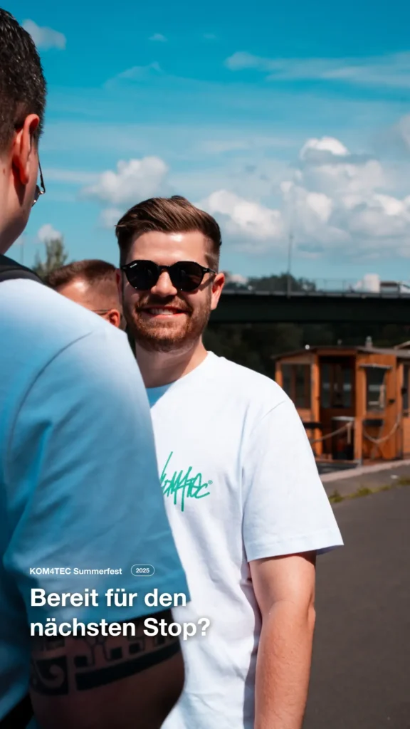 KOM4TEC Sommerfest Einblicke vom Teamevent