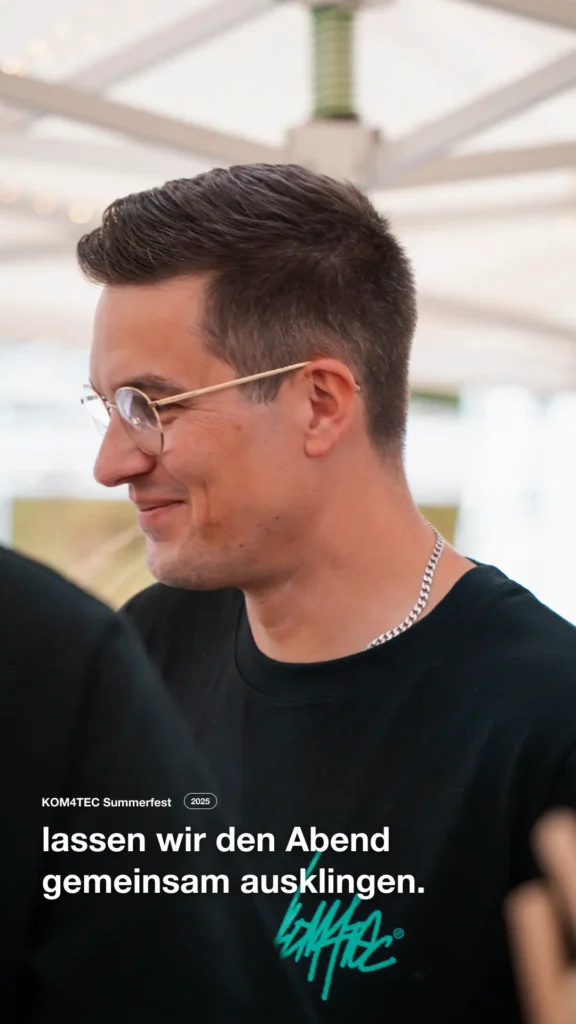 KOM4TEC Sommerfest Einblicke vom Teamevent