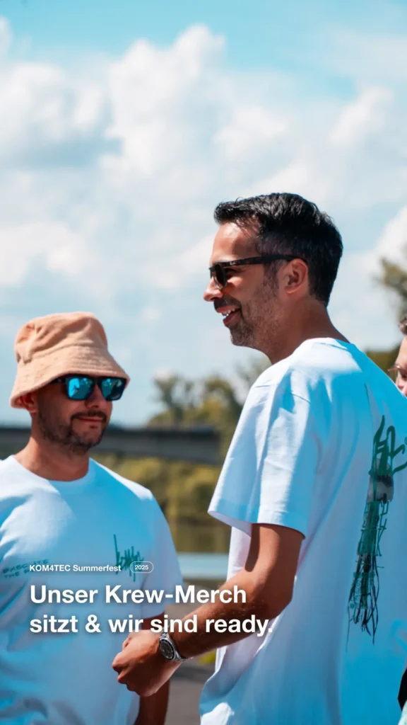 KOM4TEC Sommerfest Einblicke vom Teamevent