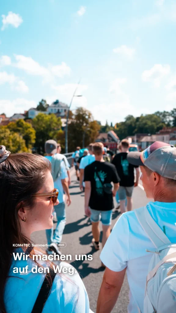 KOM4TEC Sommerfest Einblicke vom Teamevent