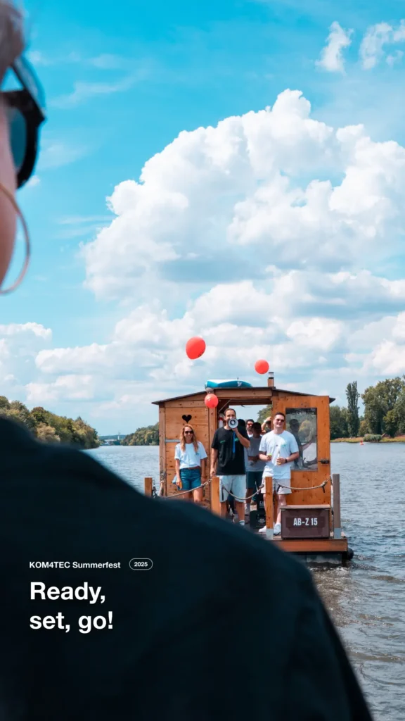 KOM4TEC Sommerfest Einblicke vom Teamevent