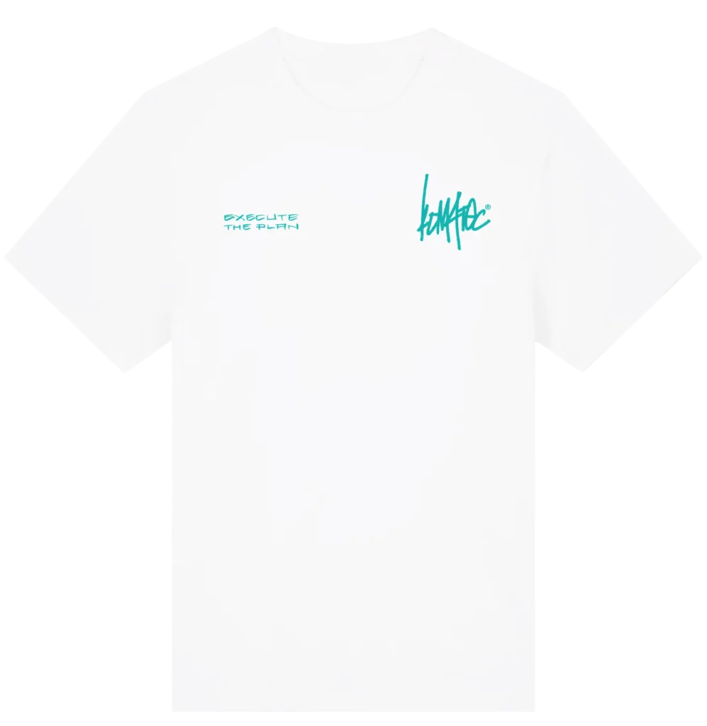 KOM4TEC Krew Page - Merch - Sommerfest Shirt 2025 - White front