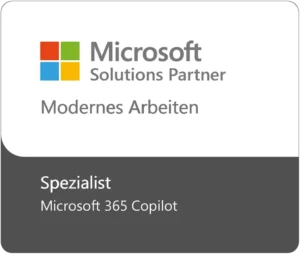 Microsoft Copilot Spezialiserung Badge