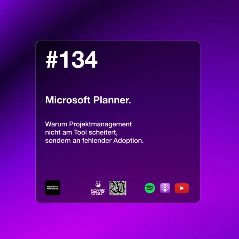 Podcast New Work. New Rules Folge134 Microsoft Planner. Grafik